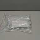 pakiper 50 PCS Clear Favor Boxes, Macaron Gift Boxes with Inserts, Truffle Boxes, Clear Candy Boxes for Christmas, Wedding, Baby Birthday Party, 6.3"x1.5"x1.4"