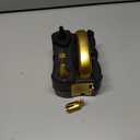 Bezente Balloon Pump Electric, Portable Balloon Inflator Pump Electric Air Pump for Balloons Dual Nozzle Electric Balloon Pump for Birthday Wedding Graduation Party Decorations (Black Gold)