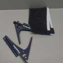 Comesee Kioos Collapsible Table Tennis Net Professional Steel Pingpong Net Clip Grip Mesh Training Competition Portable Tension Adjustable Post (Navy)