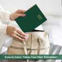 2 x 2026 Planner, Weekly and Monthly Calendar Planner, January 2026 - December 2026, Hardcover 2026 Calendar Book with Tabs For Women & Men, Inner Pocket, Spiral Bound, Perfect for Office Home School Supplies - A5 (6.3" x 8.5"), Dark Green