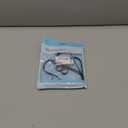 TAROSE Stocking Holders for Mantle, Christmas Stocking Holder Set of 4, Mantle Clip Fireplace Hooks Hanger for Christmas Party Decoration Supplies (Black)