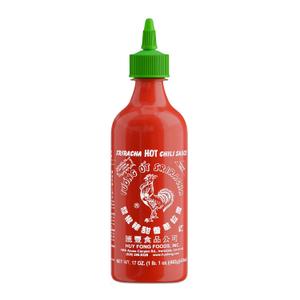 The Original Huy Fong Sriracha, 17 OZ Rooster Sriracha Chili Sauce, Spicy Flavor Hot Sauce W/Chili PepperPack of 1