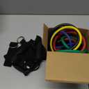 VEICK Resistance Bands, Exercise Bands, Workout Bands, Resistance Bands for Working Out with Handles for Men and Women, Exercising Bands for Fitness Weights Work Out at Home (Colorful)