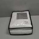 yescool Weighted Blanket for Adults (20 lbs, 60” x 80”, White) Cooling Heavy Blanket for Sleeping Perfect for 190-210 lbs, Queen Size Breathable Blanket with Premium Glass Bead, Machine Washable