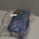 82oz Thermo Container For Hot Food, 3 Tier Wide Mouth Insulated Stackable Food Container, lunch box for Work Office Outdoors Picnic (BLUE)