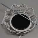 Coffee Pod Carousel Holder,Compatible with K-Cups Organizer Compatible with 36 Cup Pods,Spins 360-Degrees (WHITE)