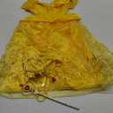 Princess Costume for Girls Kids Belle Dress Halloween Cosplay Party Outfit Toddler Princess Dress Up 130