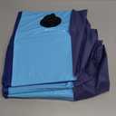 Dog Pool Foldable pet Pool Dog Swimming Pool pet Swimming Pool PVC Non-Slip for All Kinds of Pets (32x8in) (Blue)