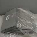 punemi Wine Glass Storage Box, Glassware Storage Containers w/Hard Shell Side Bottom Support & Padded Dividers, Stackable Stemware Storage Case for 24 China Crystal Glasses Drinkware, Moving Supplies