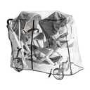 Double Stroller Rain Cover,Rain Cover for Double Tandem Stroller,Big Size Universal Rain and Wind Cover
