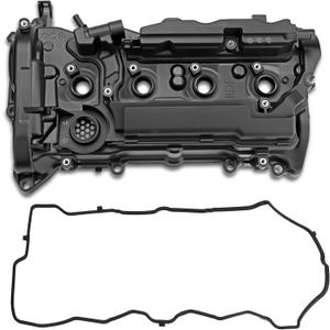 Engine Valve Cover with Gasket Compatible with 2013-2017 Accord, 2015-2019 Honda CR-V L4 2.4 Replace # 12310-RDF-A01