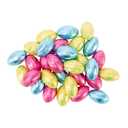 The Dreidel Company Easter Chocolate Eggs 5 Pounds (Bulk), Multicolored Foil Wrapped Milk Chocolate, Kosher Certified Dairy