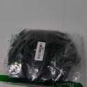 JUSTOTRY Halloween Witch Hat - Halloween Costume Witches Hats for Women attached with Roses & Feathers (Black)