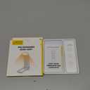 Glocusent USB Rechargeable Book Light for Reading in Bed, Portable Clip-on LED Reading Light, 3 Amber Colors & 5 Brightness Dimmable, Compact & Long Lasting, Perfect for Book Lovers (White-Pro Max)