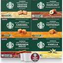 Starbucks K-Cup Coffee Pods—Flavored Coffee—Variety Pack for Keurig Brewers—Naturally Flavored—100% Arabica—6 boxes (60 pods total) Best By: Sep. 04, 2025