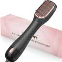 Hair Dryer Brush Blow Dryer Brush Straightener, 4-in-1 Professional 1200W Ionic Hot Air Brush Styler with Ceramic & Tourmaline Technology, One Step Hair Dryer & Styler Volumizer for All Hair Types