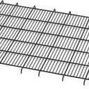 MidWest Homes for Pets Floor Grid for Dog Crate; Elevated Floor Grid Fits Models 1336TD, 1536, 1536DD, 436, 436DD, 1936, 1936DD, 1636/1636DD CURVED SLIDE BOLT LATCH, Black; Model FG36B (36" x 23")