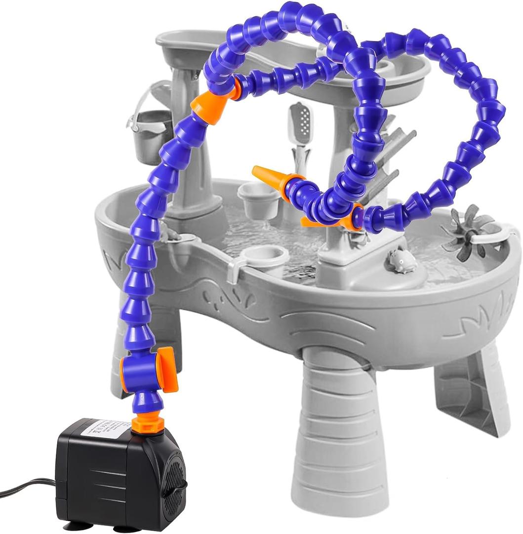 Dalema Water Table Pump,Water Table Water Pump for Kids Water Play Table,Toddler Two Way Water Table Pump Toys Compatible with Step2/Little Tikes Water Table,Large Water Volume,More Fun Dalema Water Table Pump,Water Table Water Pump for Kids Water Play Table,Toddler Two Way Water Table Pump Toys Compatible with Step2/Little Tikes Water Table,Large Water Volume,More Fun