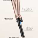 1 3/4 Inch Extra Long Barrel Curling Iron, 1.75 Large Barrel for Long Hair Ceramic Tourmaline