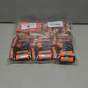 5 Pack Mount Marter Reflective Vest, Lightweight Safety Vest For Women, Men And Kids, Adjustable Reflective Running Vest With 360 High Visibility For Running, Cycling, Motorcycle, Orange 1-2