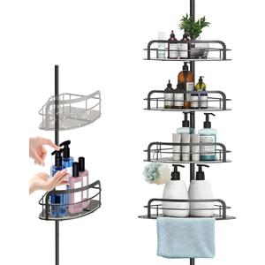 Black Shower Organizer, Pack of 3 