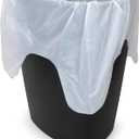 Plasticplace 13 Gallon Trash Bags 0.7 Mil Value Line White Garbage Can Liners 23.5"x28 (180 Count)