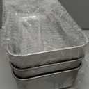 E-far Loaf Pan for Baking Bread, 9 x 5 Inch Stainless Steel Baking Loaf Pans, Metal Bakeware for Bread Meatloaf Cake Brownies, Healthy & Non Toxic, Easy Release & Dishwasher Safe - Set of 3