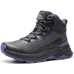NORTIV 8 Women's Waterproof Lightweight Hiking Boots Trekking for Outdoor, 9.5