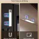 EZVALO 5-Pack Under Cabinet Lighting, 2400mAh Rechargeable Motion Sensor Light, 10inch Magnetic Closet Lights with Dimmable & 3 Color Temps, Wireless Motion Activated Lights with Remote for Kitchen