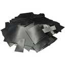 Real Leather Scraps | Cowhide Leather Remnants of Various Sizes per Bag | for Jewelry Making, Wallets, Watches, Key Chains, Journal Covers & Repairs by Kozmo (Mostly Black (1 lb))