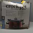 Crock-Pot 6-Quart Cook & Carry Oval Manual Portable Slow Cooker, Red - SCCPVL600-R
