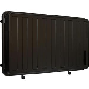 Storm Shell Outdoor TV Hard Cover Weatherproof Protection for Television - Mounts Right on The Wall - TV Wall Mounting Bracket Included (32-44 inch), Black