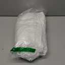 Seasonwood White Ruffle Shower Curtain Farmhouse Shower Curtain 72 X 72inch Vintage Shower Curtains with Buttons & White Ruffles for Bathroom Bathtubs Decor Accessory