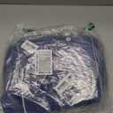 Malier Dog Winter Coat, Windproof Dog Cold Weather Coats with Real Pocket, Winter Extra Warm Pet Coat Fleece Jacket Reflective Clothes for \ Dogs and Puppy (Blue, XX-Large)