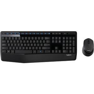 Logitech Mk345 Wireless Keyboard and Mouse Combo (Black)