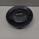 CARMOCAR Fuel Filler Door Cap Carbon Fibre Replacement for 2008-2023 Dodge Challenger fuel tank filler door cover 68250120AA