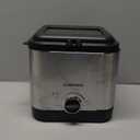 Chefman Fry Guy, The Most Compact & Convenient To Deep Fry Comfort Food, Restaurant-Style Basket With A 1.6-Quart Capacity, Easy-View Window & Adjustable Temp Control, Stainless - 1.5 Liter