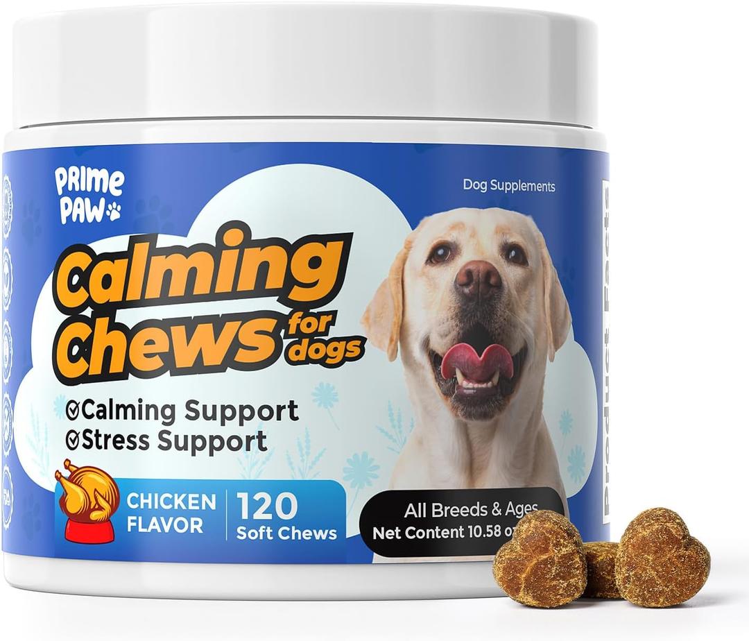 Calming Chews for Dogs Chicken 120 Soft Chews