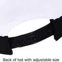 Captain Yacht Hat Boating Cap, Adjustable Sailor Marine Admiral Cosplay Hat for Men Women Kids Halloween Party Costume Accessories, White