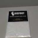 BigFoot Clear Shower Curtain Liner - 72x72 Odorless Plastic with Magnets, Washable Long Bathroom Curtain - Premium PEVA Waterproof Bath Shower Liner, Rust-Proof Bathroom Essentials
