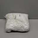 HyDren 84 Inch Velvet Christmas Tree Skirt White Gold Bronzing Embroidery Fur Plush Tree Skirt Luxury Xmas Skirts for Merry Christmas Decorations Vintage Rustic Party Favors Rustic Holiday Decor