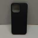 JETech Silicone Case for iPhone 14 Pro Max 6.7Inch, SilkySoft Touch FullBody Protective Phone Case, Shockproof Cover with Microfiber Lining (Black)