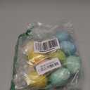 18 Pcs Easter Hanging Eggs, Easter Decorations Eggs Hanging Ornaments Colorful for Easter Tree Basket Decor Party Favors Supplies Home Basket Filler