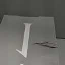 UNIQOOO Frosted Arch Wedding Table Numbers 1-15 w/Stands, Gold Foil Printed 5x7 Acrylic Display Signs &Holders, Pack of 15, Perfect for Centerpiece, Reception, Decoration, Party, Anniversary, Event