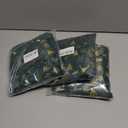 3 x Fur Table Runner,Table Runners 14x72 Inches,Snow Table Runner,Green and Gold Print Decorations for Party Birthday Friends Giving Wedding Dining Table (Green)