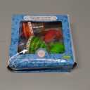 Hanukkah Dreidel Musical Bouncing Light-Up Dreidel Hanukkah Toys, Assorted Colors (4-Pack)