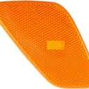 Parts N Go Side Marker Light Set Replacement For 1997-2006 Wrangler Front Driver & Passenger Side Left Right - CH2551120, CH2550120, 5155628AC, 55155629AC