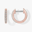 PAVOI 14K Gold Plated Cubic Zirconia Cuff Earrings Huggie Stud