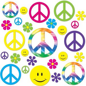 Retro 60's Cutouts Pack of 2