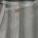 Yotache White Magnetic Screen Door Fit 189*212 Doors, Screen Size 189*212 Double Door Screen Mesh for Front, Patio Sliding Door